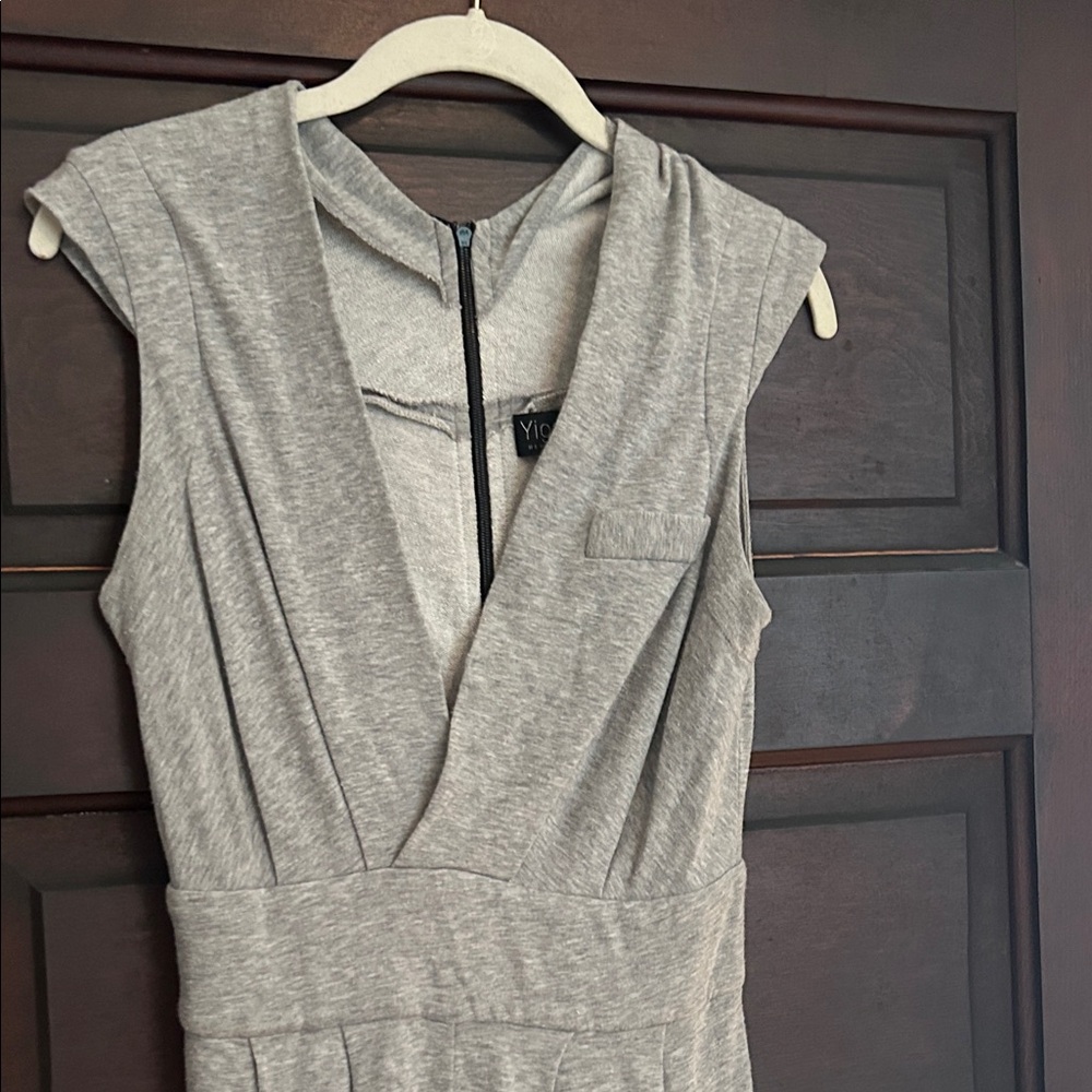Yigal Azrouel Heather Gray Women's Jumpsuit